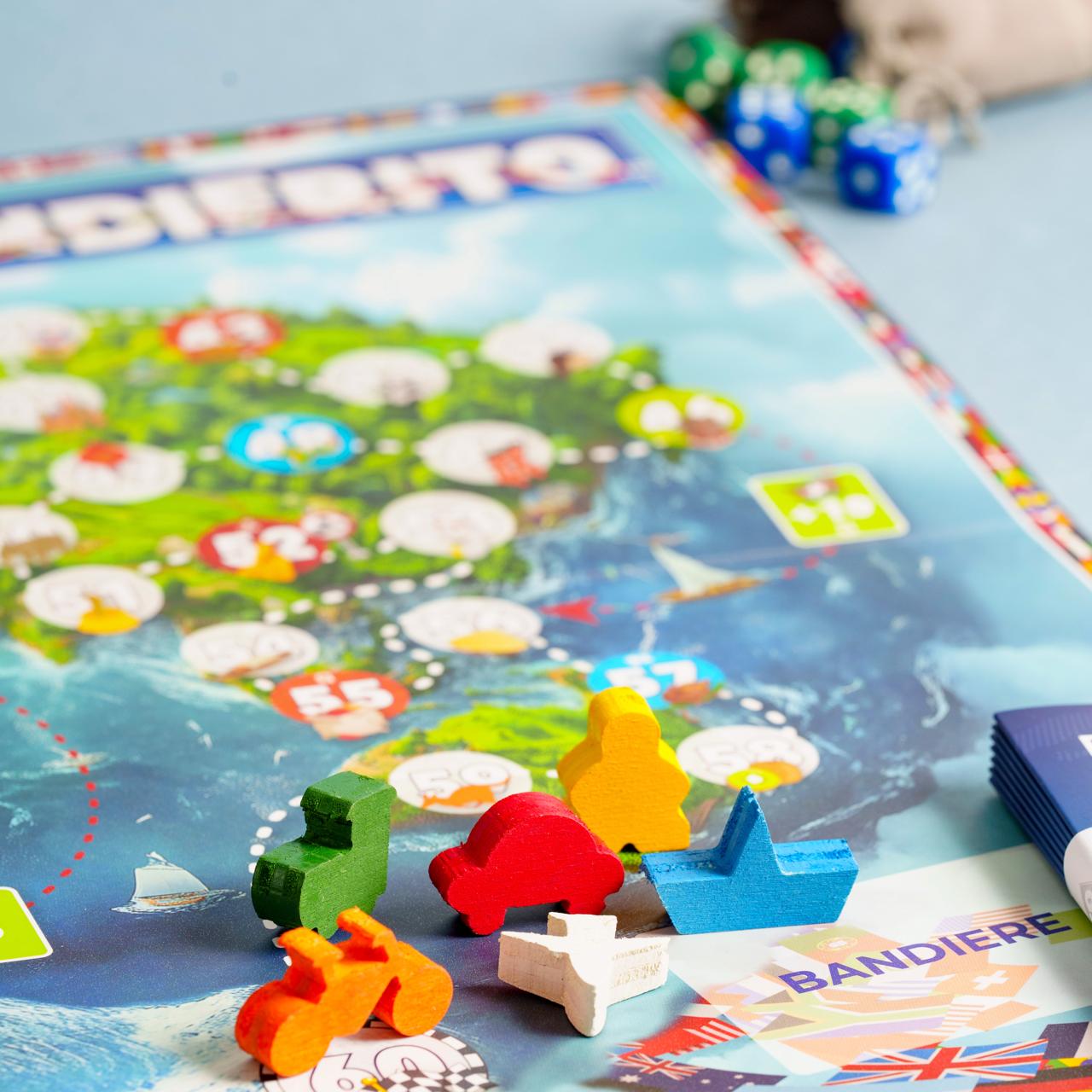 Il gioco delle bandiere del Mondo.