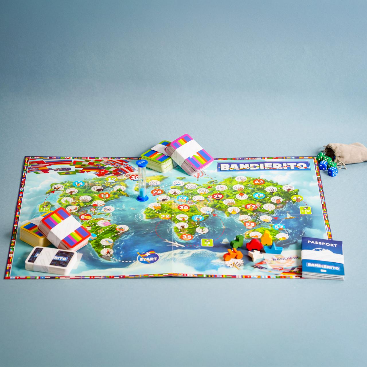 Il gioco delle bandiere del Mondo.