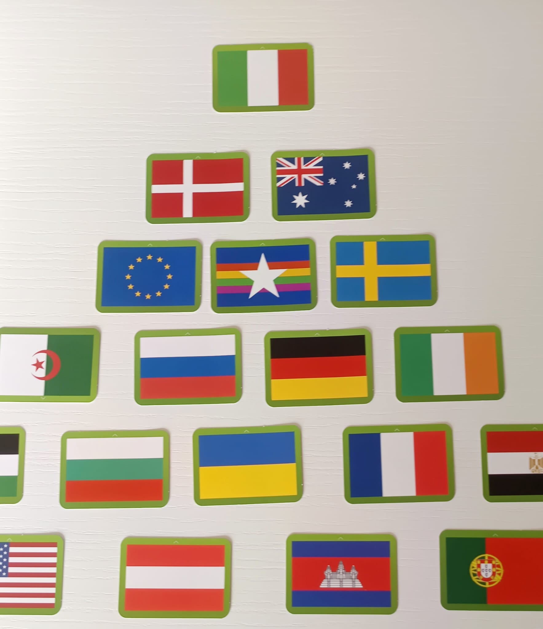 Il gioco delle bandiere del Mondo. (Copia)